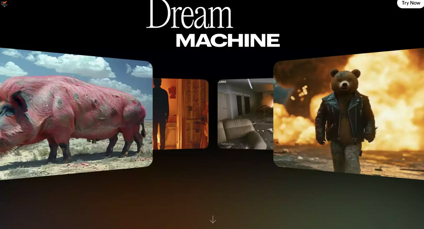 “Dream Machine”免费发布 !AI生成电影级大片爆红网络