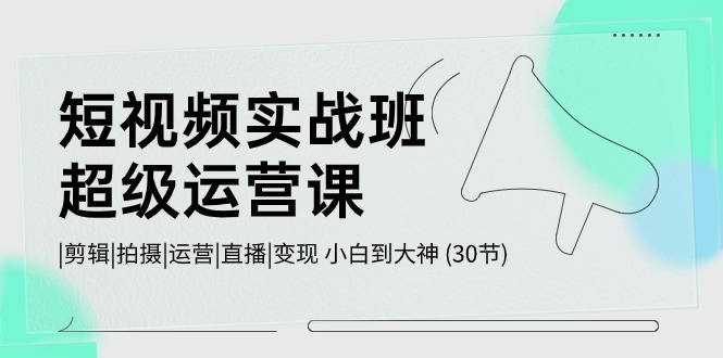 1717692574546438.jpg 短视频实战班-超级运营课,|剪辑|拍摄|运营|直播|变现 小白到大神 (30节)